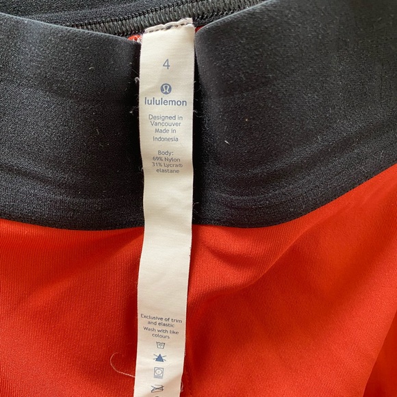 Lululemon Boxing Style Leggings - Picture 5 of 5